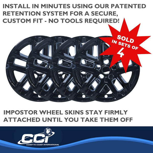 Coast To Coast Impostor Wheel Skin (MPN: IWCIMP482BLK)