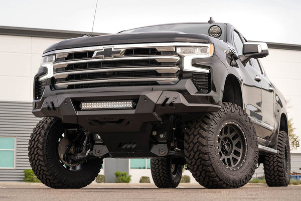 Black Label Front Bumper for Chevy Silverado 1500 (MPN: F140300010103)