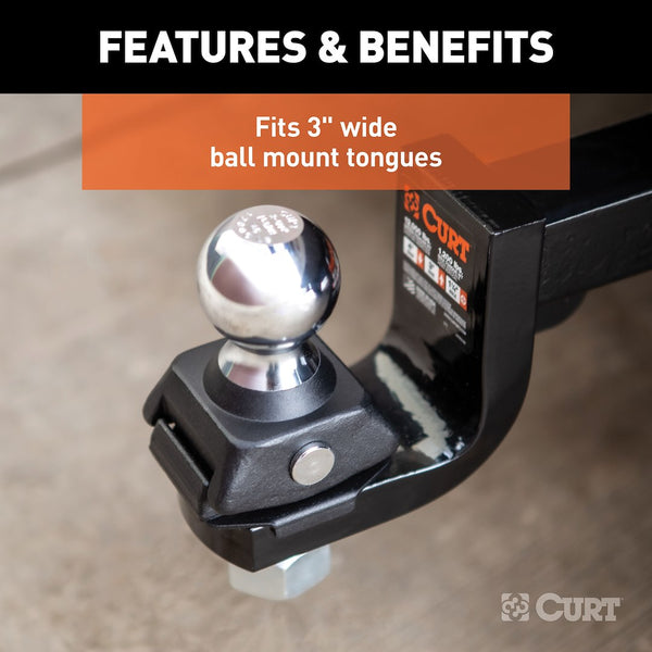 Curt RockerBall Trailer Hitch Ball (MPN: 40249)
