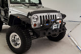 Fab Fours Hardcore Stubby Winch Bumper (MPN: JK07-B1854-B)
