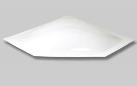 Skylight for RVs - 5 Inch High Bubble Type Dome (MPN: NSL208W)