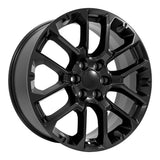 OE Wheels CV67 22 Inch Aluminum Wheel (MPN: CV67-22090-6550-28B1)
