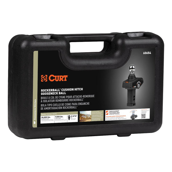 Gooseneck Trailer Hitch Ball with ShockDrop Technology (MPN: 60654)