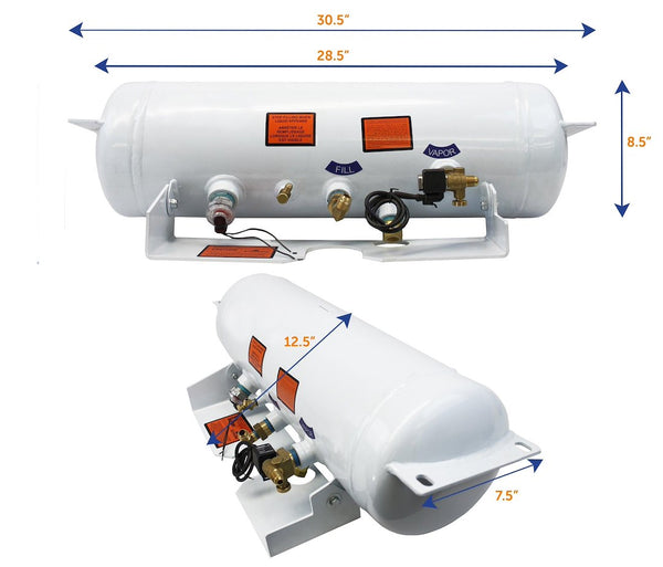Flame King Propane Tank ASME Permanent Mount (MPN: YSN-ASME5.9)