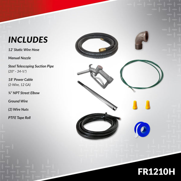 Fill-Rite H-Series Fuel Transfer Pump (MPN: FR1210H)