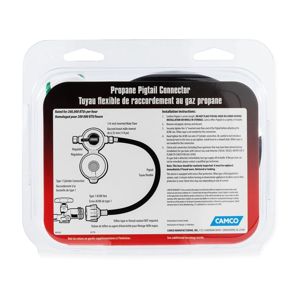 Propane Hose for RV and Trailer Connection (MPN: 59153)