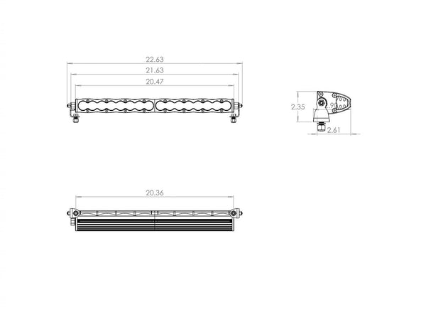 Baja Design S8 Series 20 Inch LED Light Bar (MPN: 702013)
