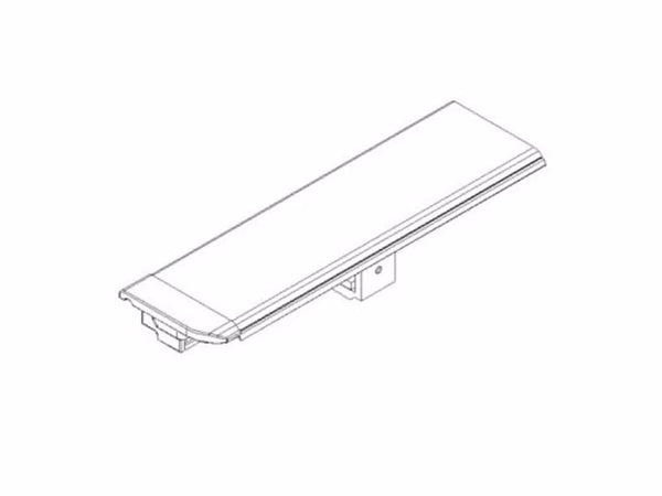 Roll-N-Lock Tonneau Cover Rail (MPN: 111-222)