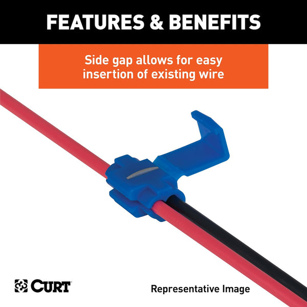 Curt Wire Terminal End for Quick Splicing (MPN: 59906)