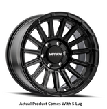 Mayhem Wheels 17 Inch Satin Black Wheel (MPN: 8309-7973B)