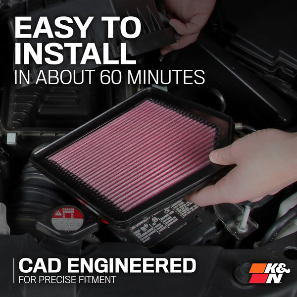 K&N Cold Air Intake System (MPN: 57-2578)