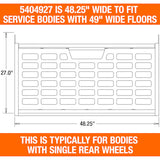 Headache Rack for Service Body Trucks (MPN: 5404927)