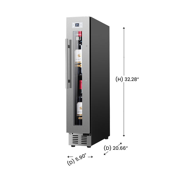 Pinnacle Appliances Wine Refrigerator (MPN: WR 009 S)