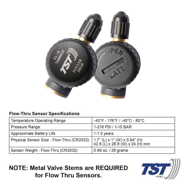 Truck System Technology Tire Pressure Monitoring System (MPN: TST-507-FT-6-C)