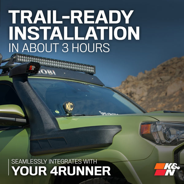 K&N Air Intake Snorkel System (MPN: 63-8001)