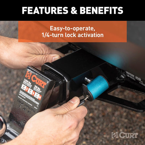 CURT Trailer Hitch Pin with Lock (MPN: 23504)