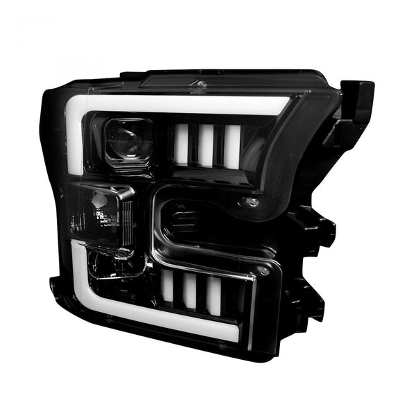 Recon Headlight Assembly With Halogen Bulbs (MPN: 264290BKC)
