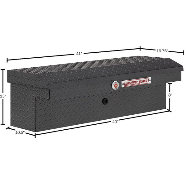 Weather Guard Lo-Side Aluminum Truck Toolbox (MPN: 180-6-04)