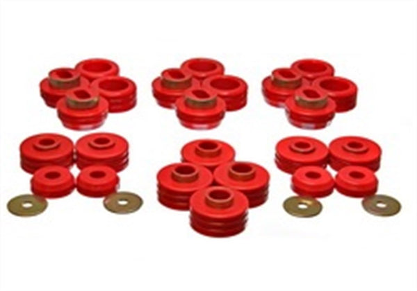 Energy Suspension Body Mount Bushings (MPN: 3.4124R)