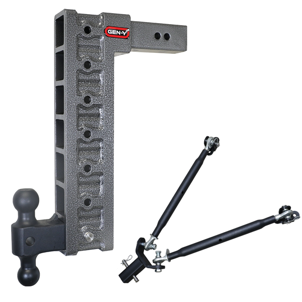 Gen-Y Mega-Duty Adjustable Trailer Hitch (MPN: GH-617)
