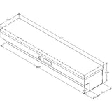 Buyers Products Lo-Sider Truck Tool Box (MPN: 1733030)