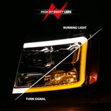 AnzoUSA Headlight Assembly With Projector Beam (MPN: 111403)
