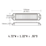 BUILTBRIGHT Slim Series Warning Light (MPN: BB6110CX)