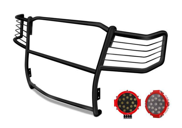 Black Horse Grille Guard Kit (MPN: 17FB23MA-PLR)