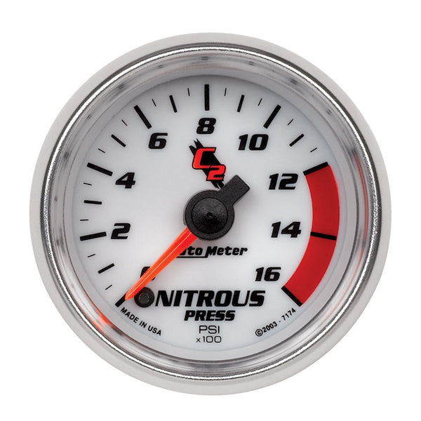AutoMeter Nitrous Oxide Pressure Gauge (MPN: 7174)