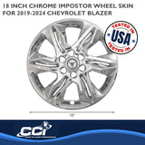 Coast To Coast Impostor Wheel Skin (MPN: IWCIMP438X)