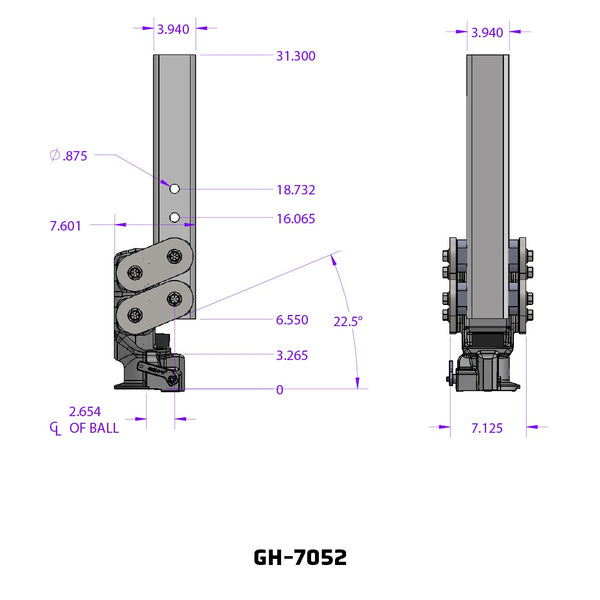 Gen-Y Hitch Gooseneck Trailer Coupler (MPN: GH-7052)