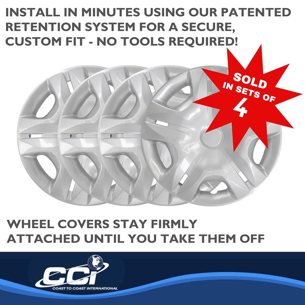15 Inch Wheel Cover Set by Coast To Coast (MPN: IWC49715S)