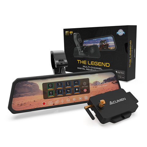 Backup Camera with Digital Touch Screen Rear View Mirror (MPN: BBACL2A)