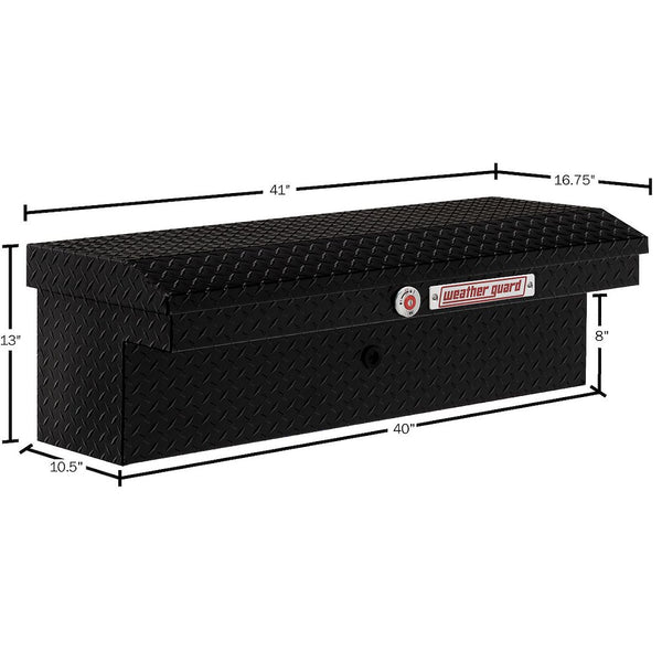 Weather Guard Lo-Side Aluminum Truck Toolbox (MPN: 180-5-04)
