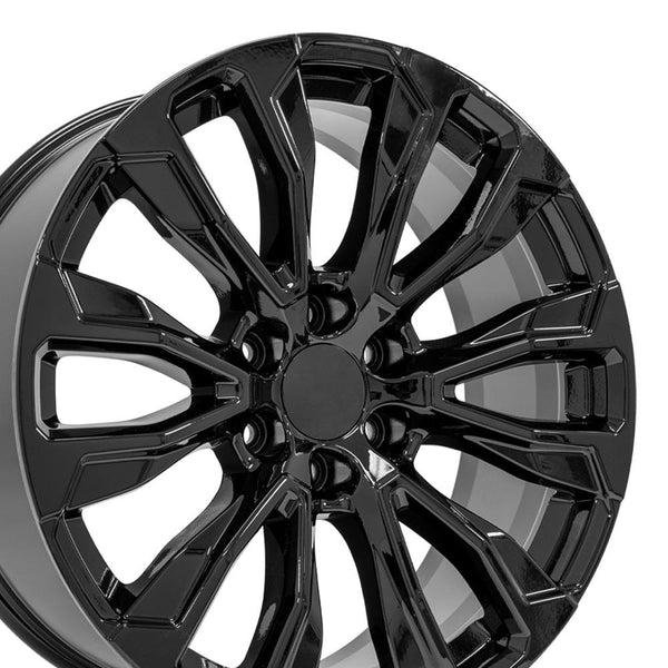 OE Wheels CV30 Gloss Black Aluminum Wheel (MPN: CV30-22090-6550-28B)