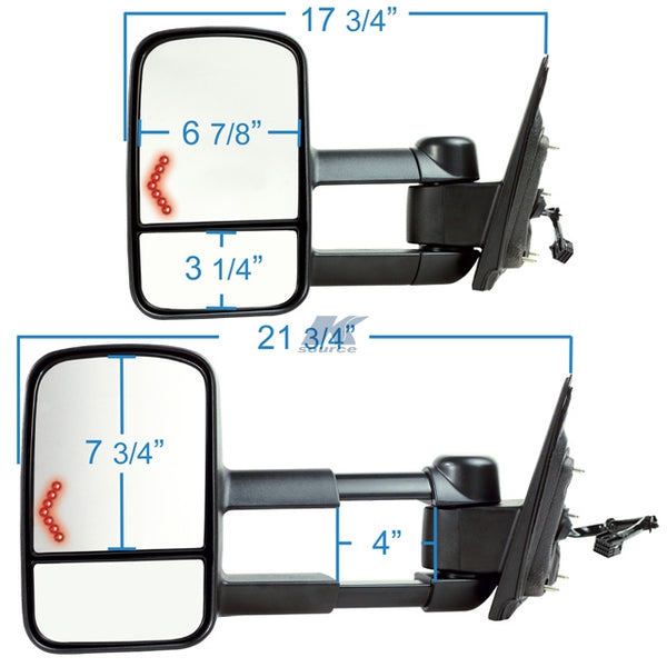 K-Source Exterior Towing Mirror (MPN: 62135-36G)