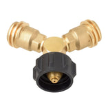 Flame King Propane Supply Splitter (MPN: AB225)