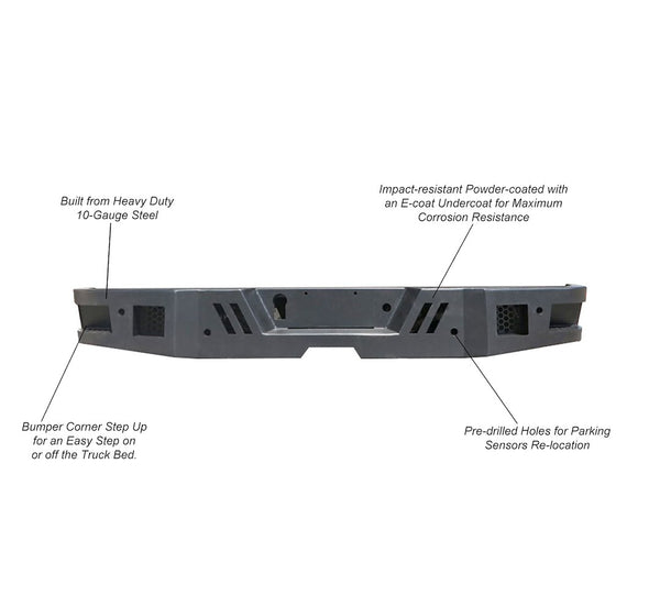 Black Horse Offroad Bumper (MPN: ARB-TU14)
