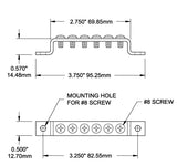Blue Sea Common Mini Busbar (MPN: 2306-BSS)