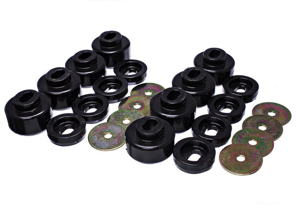 Energy Suspension Body Mount Bushings (MPN: 3.4162G)