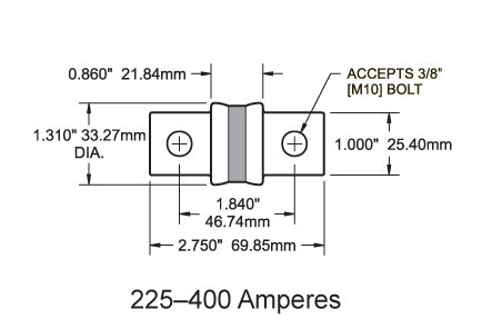 Blue Sea Bolt-On Fuse (MPN: 5121-BSS)