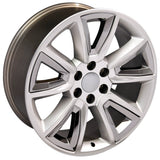 OE Wheels CV73 Aluminum Wheel (MPN: CV73-20085-6550-24HB-IC)