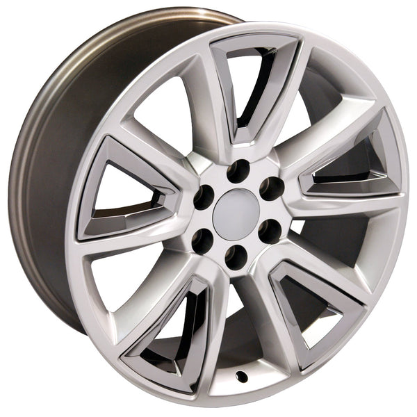 OE Wheels CV73 Aluminum Wheel (MPN: CV73-20085-6550-24HB-IC)