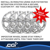 Coast To Coast Impostor Wheel Skin 17 Inch (MPN: IWCIMP417X)