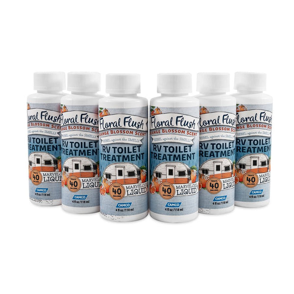 Waste holding tank treatment with floral flush (MPN: 41481)