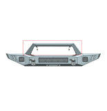 Black Horse Offroad Bumper With Skid Plate (MPN: AFB-WR20)