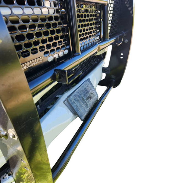 Black Horse Off Road Grille Guard (MPN: RU-DORA19-B)