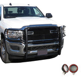 Black Horse Grille Guard Kit (MPN: 17DG113MA-PLFR)
