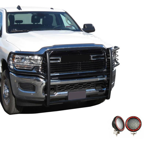 Black Horse Grille Guard Kit (MPN: 17DG113MA-PLFR)