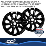 Coast To Coast Impostor Wheel Skin 16 Inch (MPN: IMP465BLK)